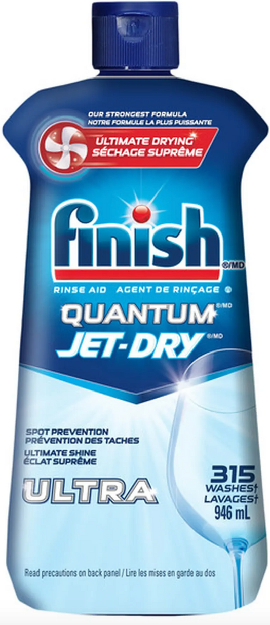 Finish Quantum Jet-Dry Rinse Aid 946ml