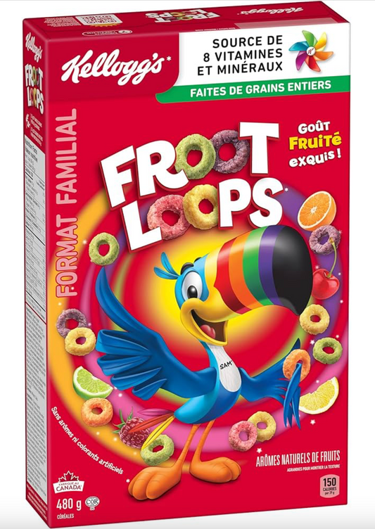 Froot Loops Cereal - Original 480g