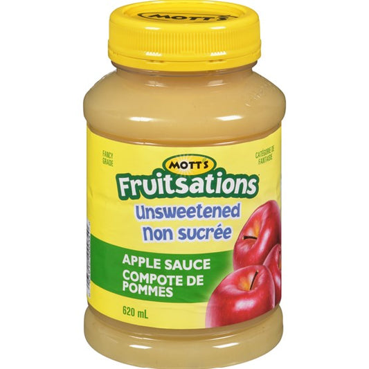 Motts Fruitsation Unsweetened Apple Sause 620mL