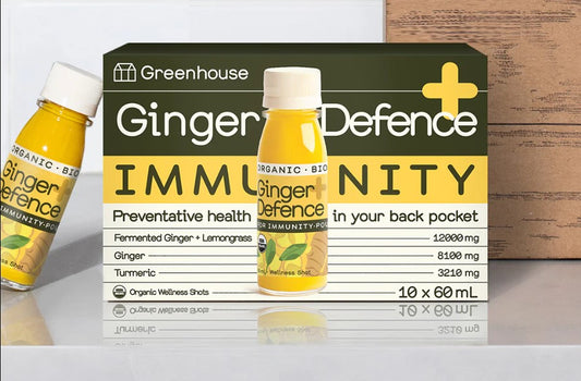 Ginger Defence For Immunity Pack of 12 x 60 mL
