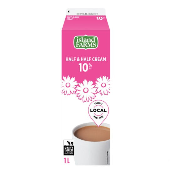 Half & Half 10% Coffee Cream 1 L