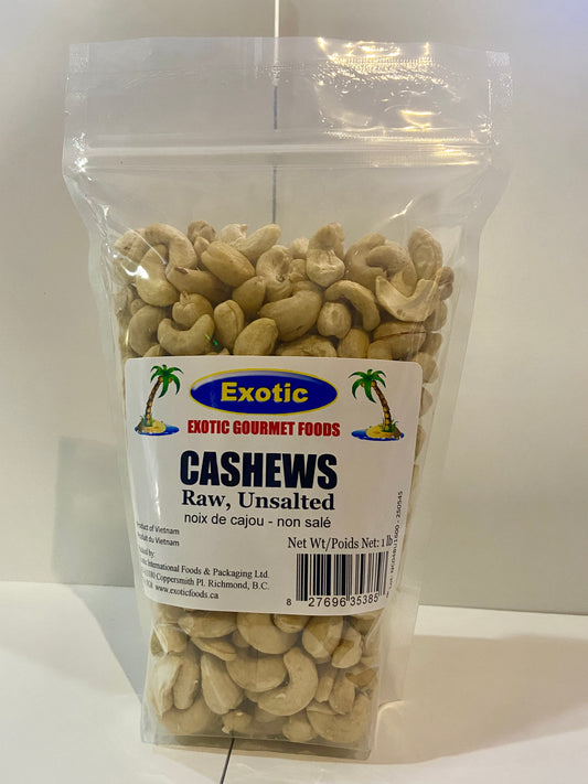 Cashews Raw Unsalted 1lb