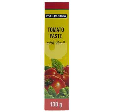 ITALISSIMA Tomato Paste with Basil  130g Tube