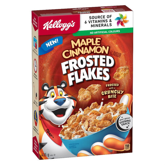Kellogg's Frosted Flakes - Maple Cinnamon 435g