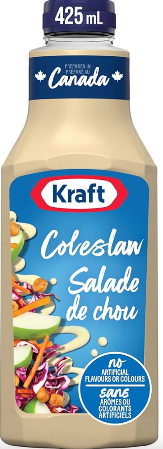 Kraft Coleslaw Salad Dressing 425ml