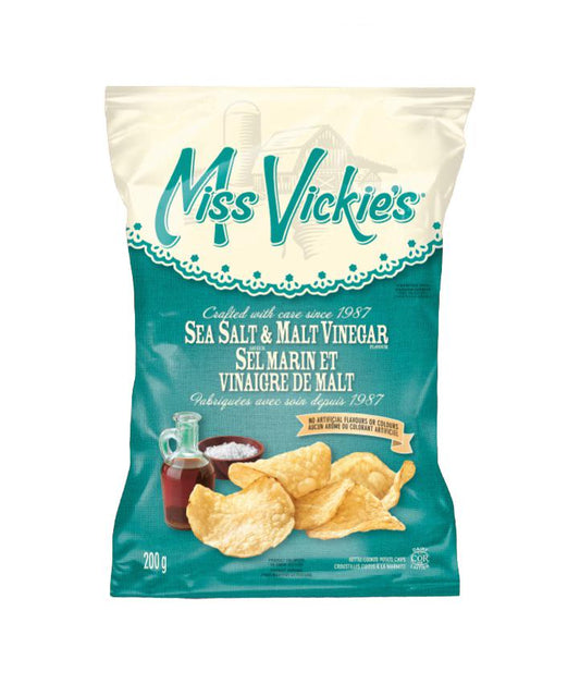Miss Vickie's Sea Salt & Malt Vinegar Chips 572g