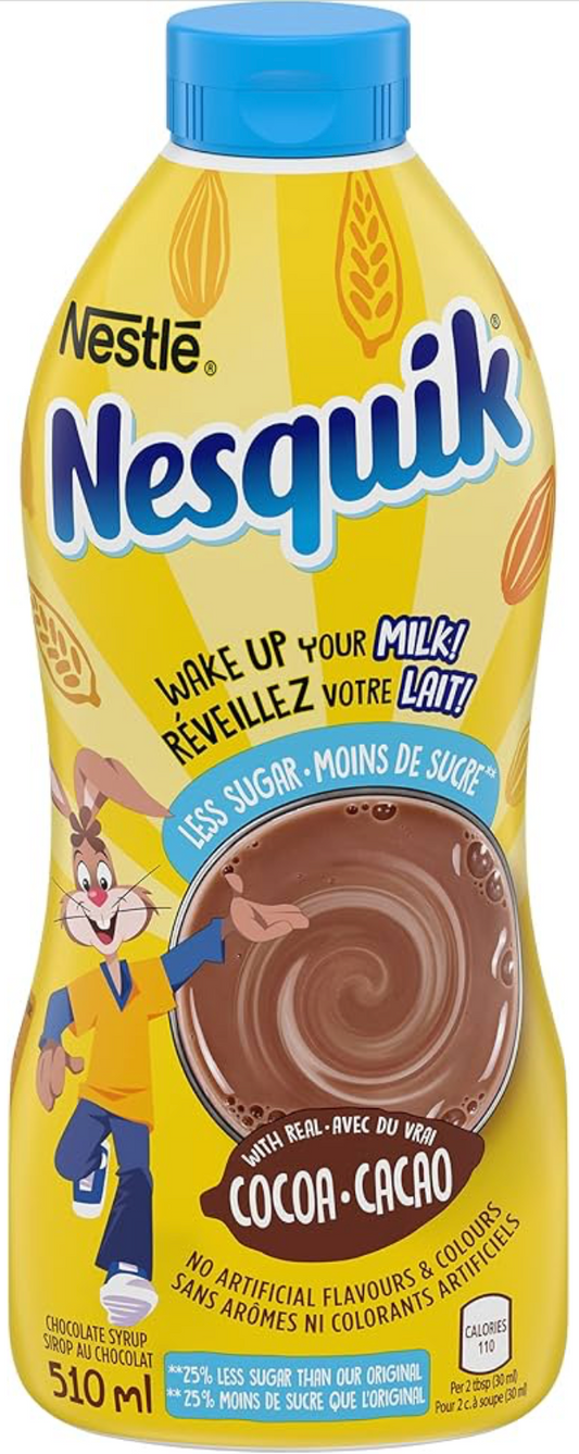Nestle Nesquik Chocolate Syrup 510ml