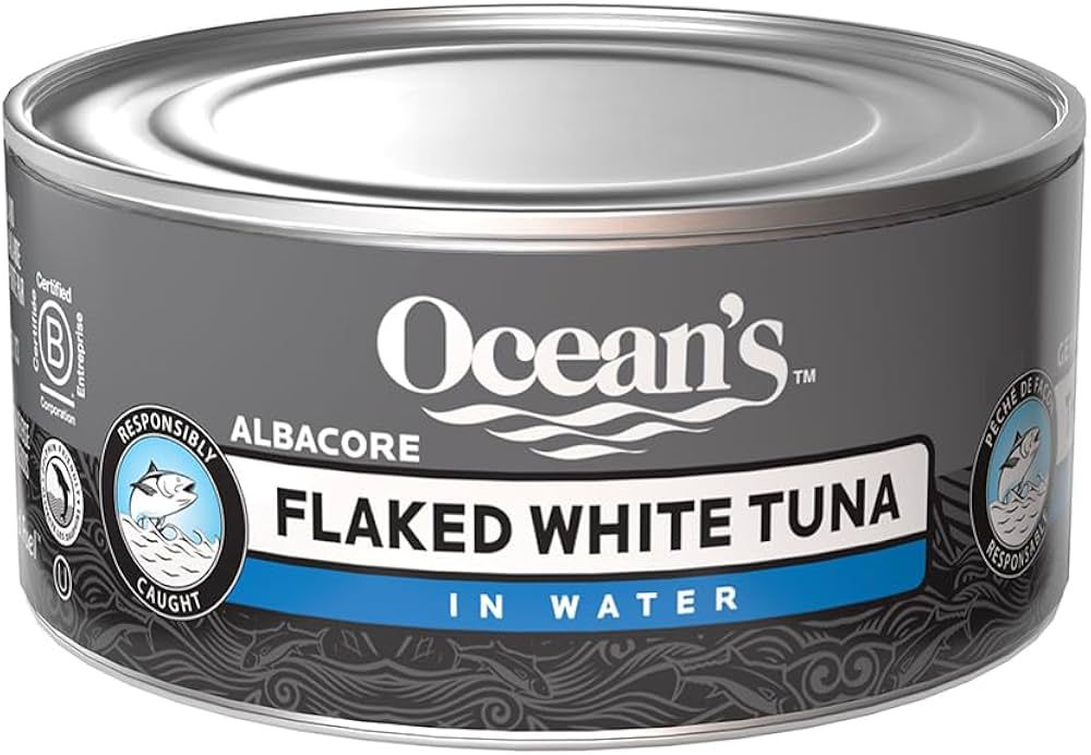 Oceans Canned Flaked White Tuna In Water 170g