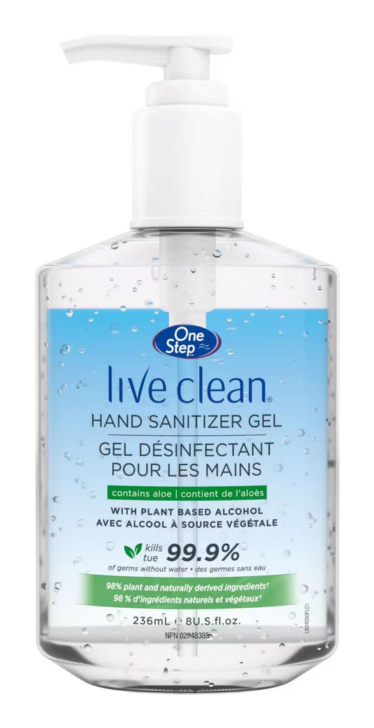 One Step Hand Sanitizer with Plant Based Alcohol  473ml