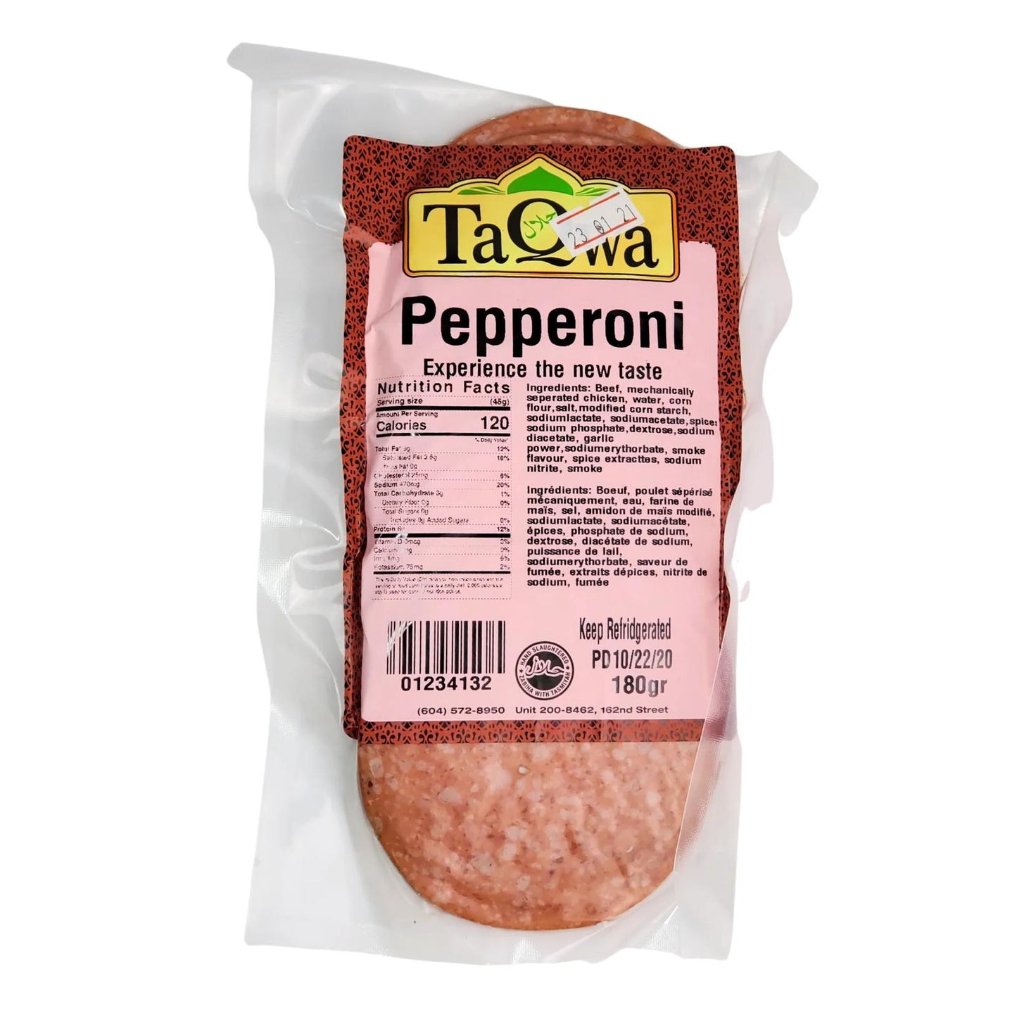 Pepperoni Regular PKG 150g