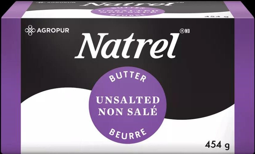 Natrel Unsalted Butter 454g