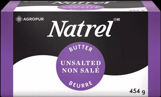 Natrel Unsalted Butter 454g