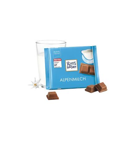 Ritersport Alpenmilch Swiss Chocolate 100g