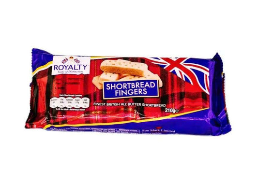 Royalty Shortbread Finger Cookies 210g