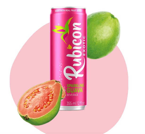 Rubicon Exotic Sparkling Juice - Guava 355ml