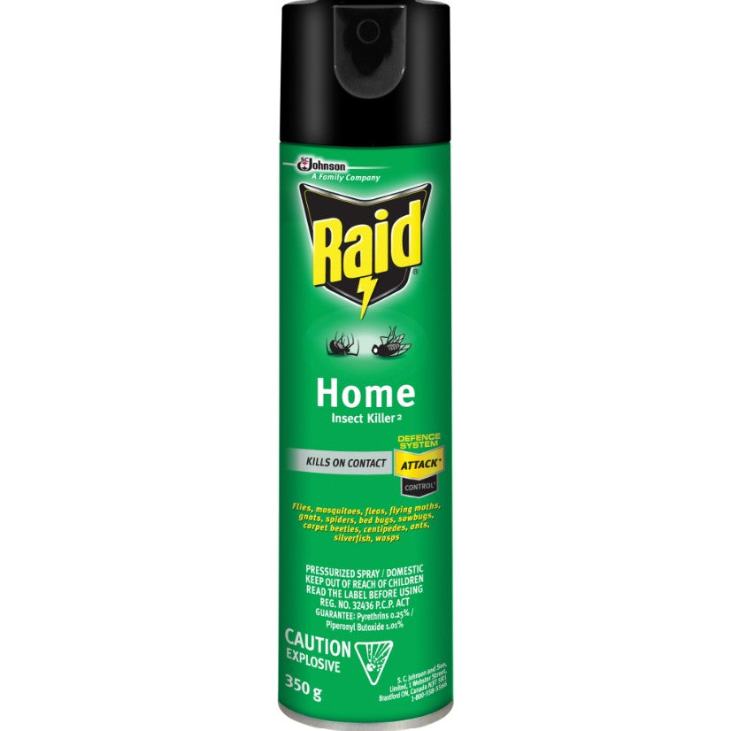 SC Johnson Raid Home Insect Killer Spray 350g