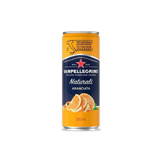 San Pellegrino Aranciata Italian Sparkling Drink 330 mL