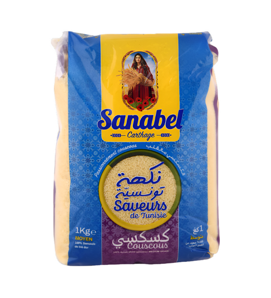 Sanabel Couscous Medium 1kg