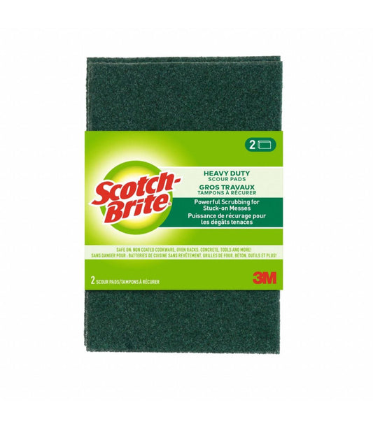 Scotch Brite Heavy Duty Scour Pads 2-Pack