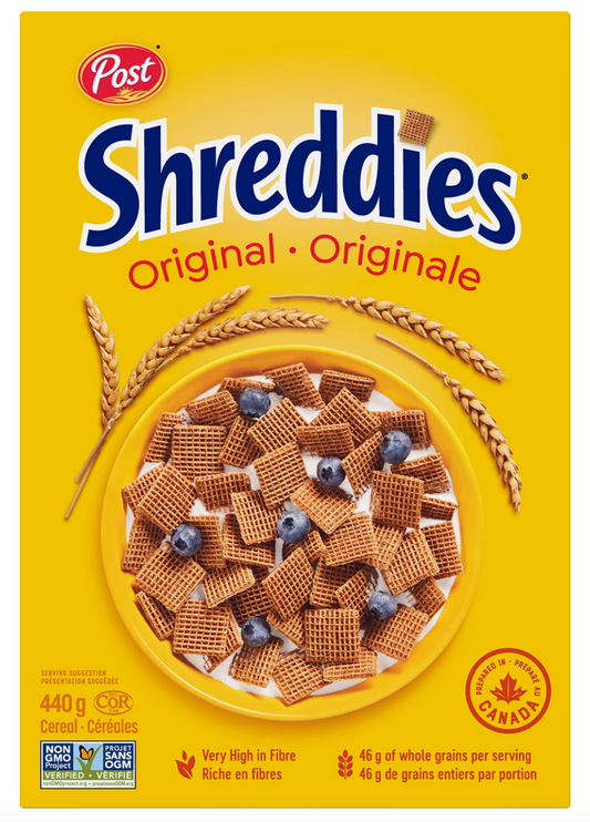 Shreddies Original Cereal 440g