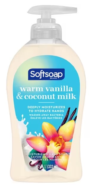 Softsoap warm vanilla & coconut milk 332ml