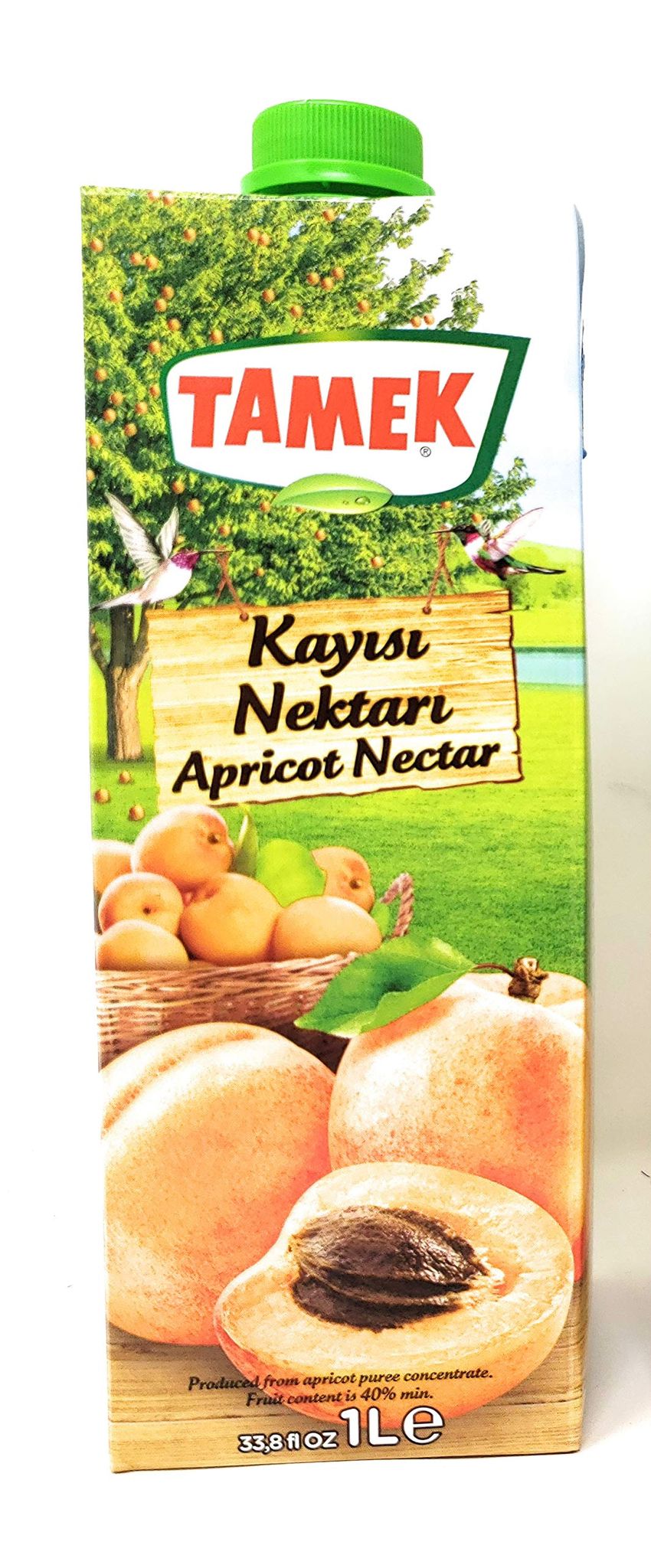 Tamek Apricot Nectar - 1L Tetrapak