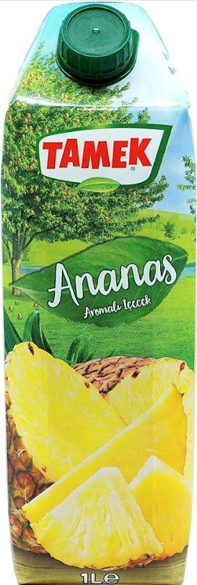 Tamek Pineapple Flavoured Drink - 1L Tetrapak