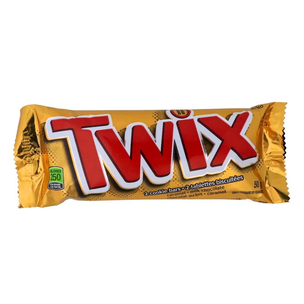 Twix Chocolate Bar 50g