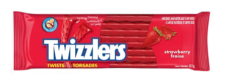Twizzlers Strawberry Twists Torsades 227g