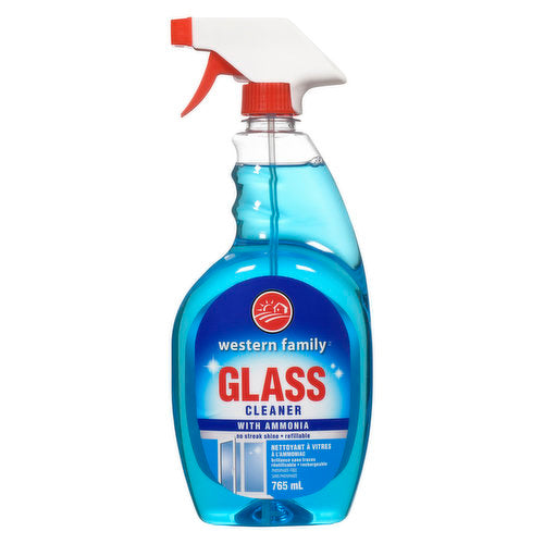 WF Glass Cleaner with Ammonia 765ml