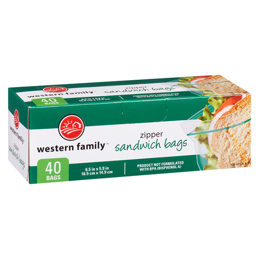 WF Sandwich Bags - 40 bags