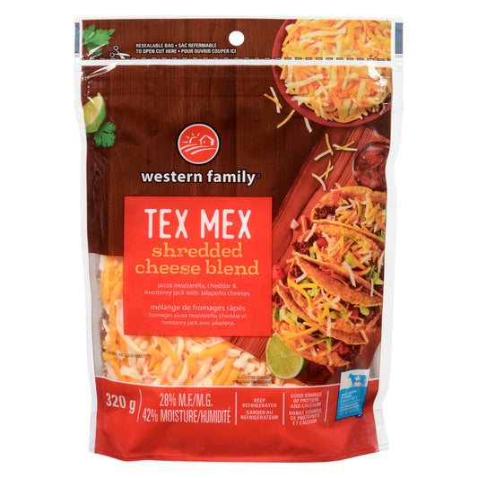 WF Tex Mex Shredded Cheese Blend 320g