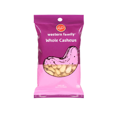 WF Whole Cashews 150g