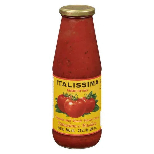 ITALISSIMA - Tomato and Basil Pasta Sauce, 680 Millilitre