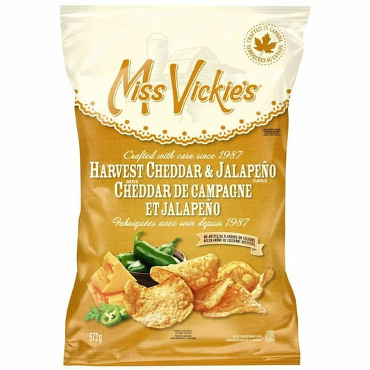 Miss Vickie’s Harvest Cheddar & Jalapeo Kettle Cooked Potato Chips