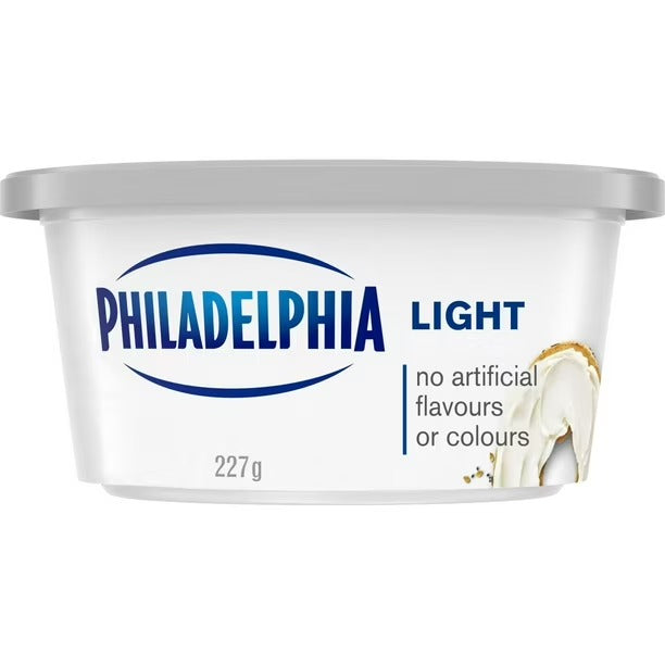Philadelphia Light Cream Cheese Product, 227g