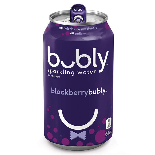 Bubly Sparkling Water Blackberry 355 mL