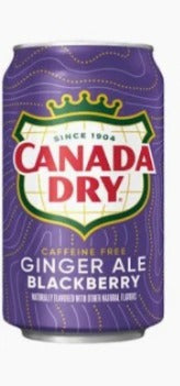 Canada Dry Blackberry Ginger Ale, 355mL