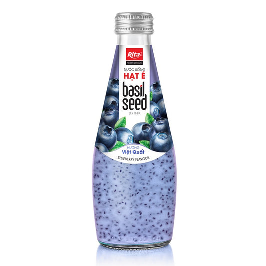 Basil Seed Drink with Blueberry - 290 mL