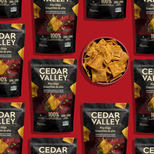 Cedar Valley Mediterranean Za'atar Pita Chips, 760 g