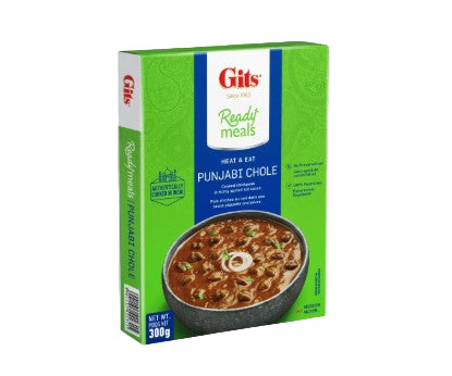 Gits Punjabi Chole ready meal packaging on a white background
