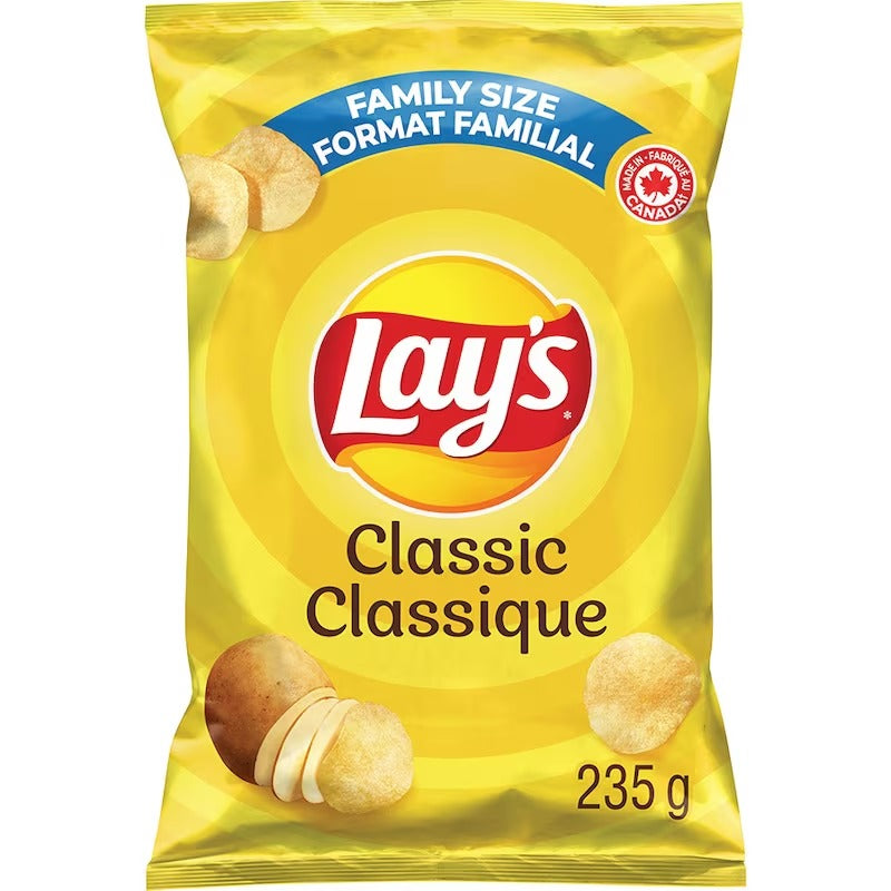 Lay's Classic potato chips - 235g