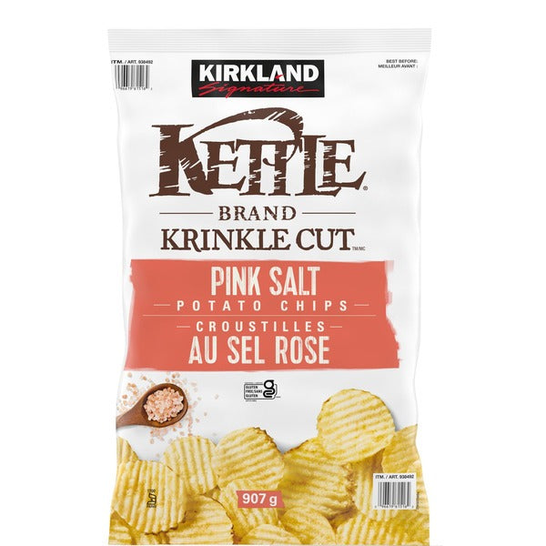 Kirkland Signature Himalayan Salt Kettle Chips, 907 g