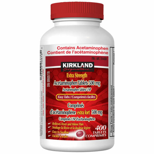 Kirkland Signature Extra Strength Acetaminophen Tablet