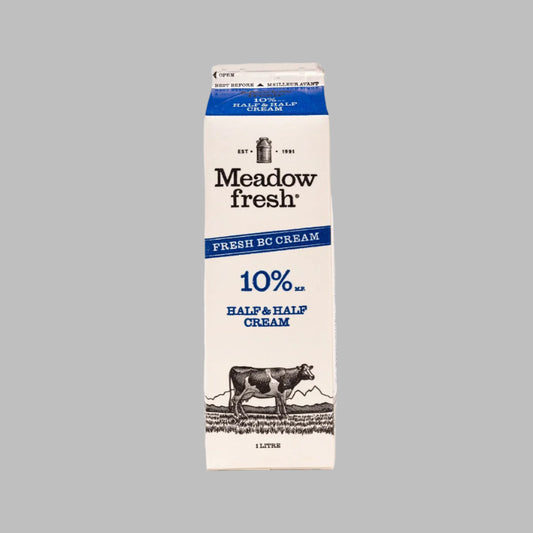 Meadow Fresh 10% Half & Half Cream 1 L